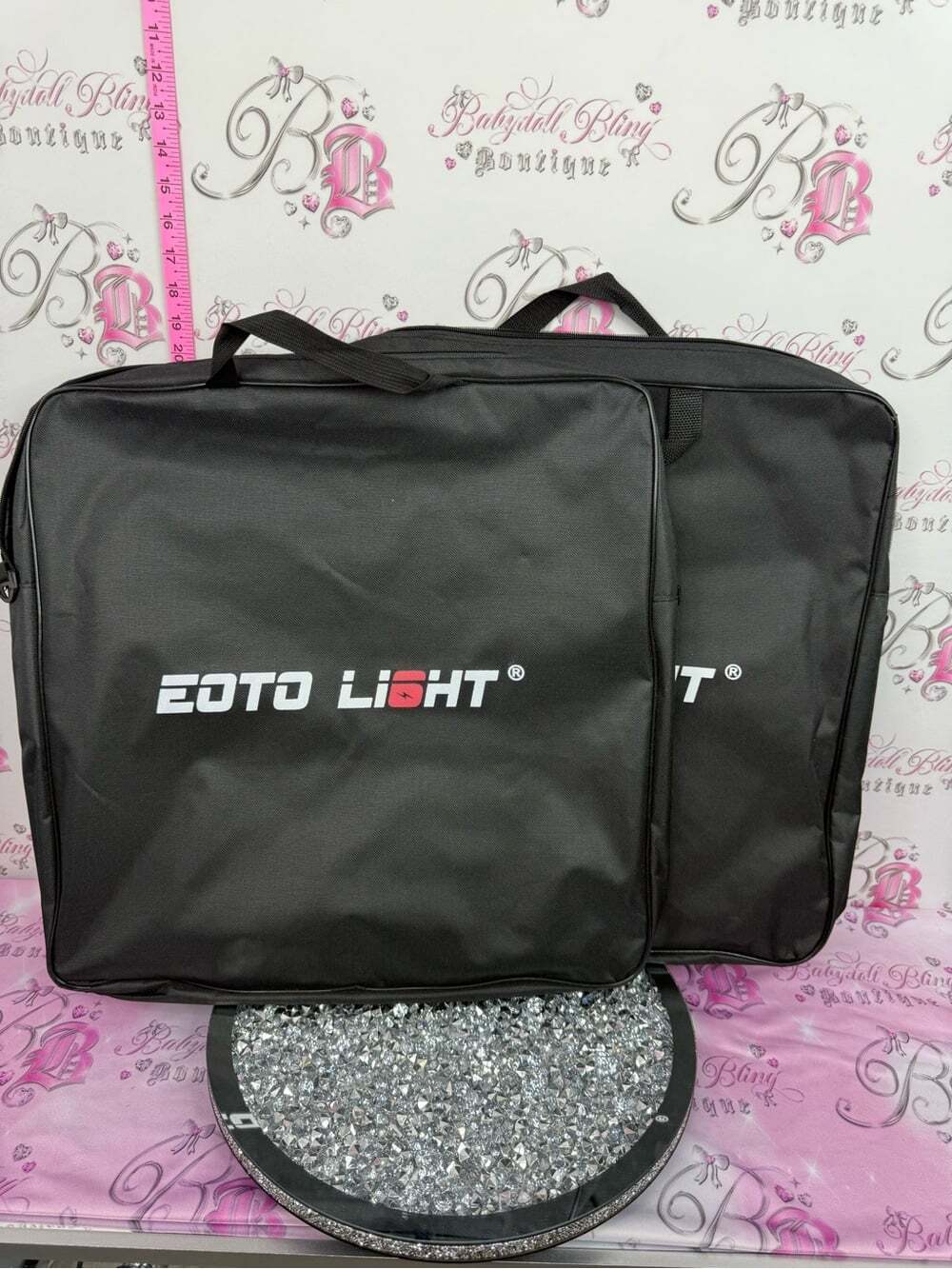 EOTO LIGHT ring light carry case Black Carrying Bags - Pair
